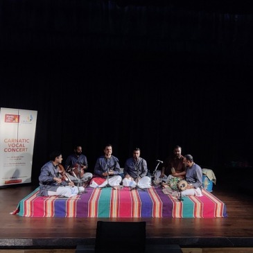 Collaboration with Meenakshi Amma Sabha, South Africa at Our School, Bengaluru