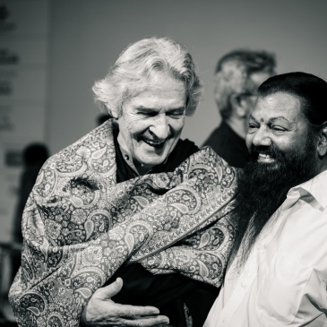 John McLauglin with Vidwan Guru Karaikudi Mani