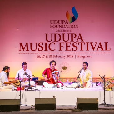 Vidwan Guru Karaikudi Mani, Vidwan Mysore Nagaraj, Abhishek Raghuram, Pandit Yogesh Samsi, Vidwan Guru Prasanna