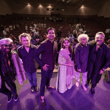 Etienne Mbappe, Christophe Cravero, Vidwan Vijay Prakash, Vidushi Kaushiki Chakraborty, Ustad Taufiq Qureshi, Ranjit Barot