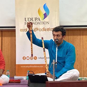Flute Workshop, Vijaya High School, Bengaluru