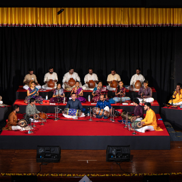 Tālavādya led by Vidwan Adamya Ramanand, Vidwan Anirudha S Bhat & Vidwan Somashekhar Jois along with 22 musicians
